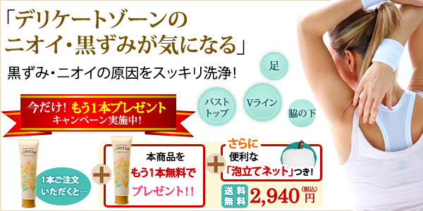 【送料無料】今だけもう1本プレゼントキャンペーンロンタル　ハーバル ジェルソープ2本+泡立てネット